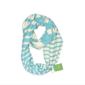 Striped Blue and White Scarf